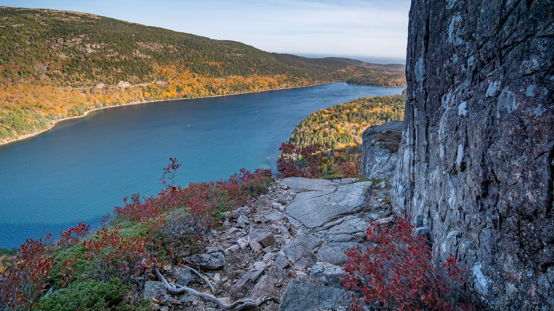 Jordan Cliffs Trail in Acadia National Park